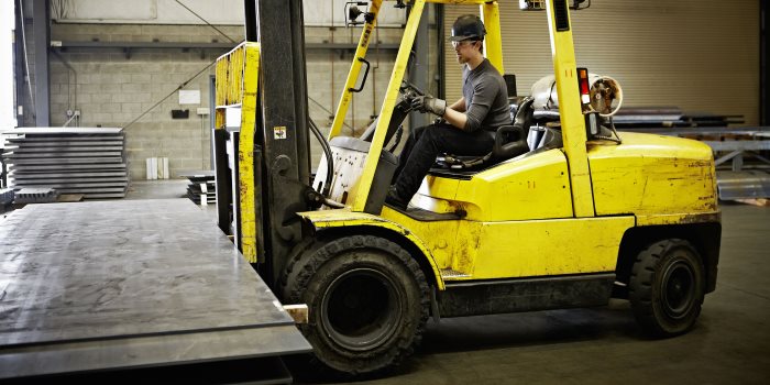 forklift operator's job