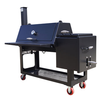 offset charcoal smoker